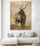 Native Spirit 2 by Elizabeth Hope on GIANT ART - beige animals