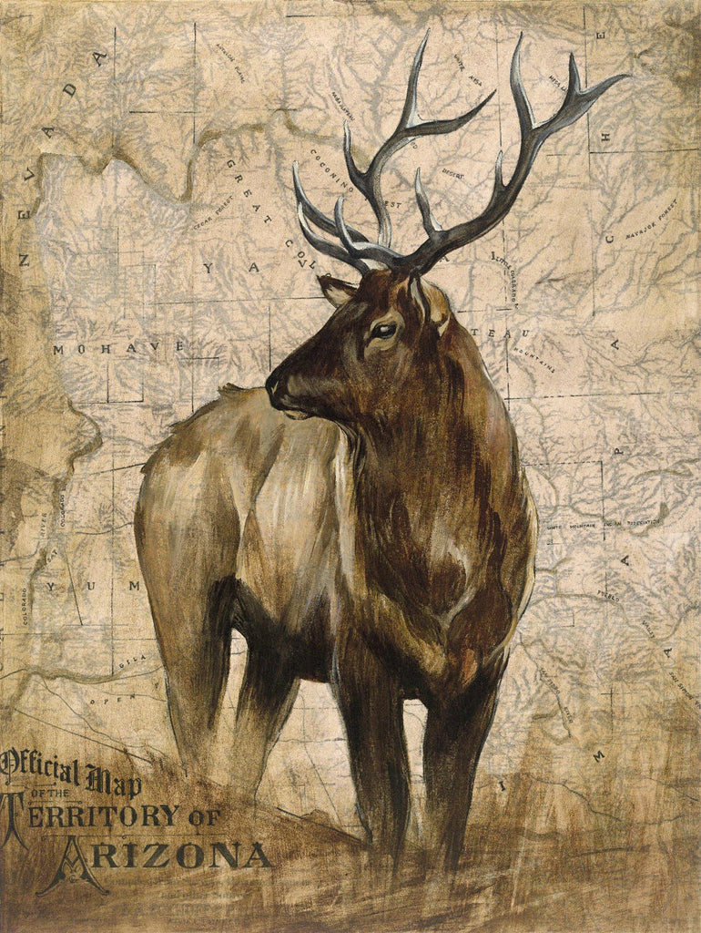 Native Spirit 2 by Elizabeth Hope on GIANT ART - beige animals