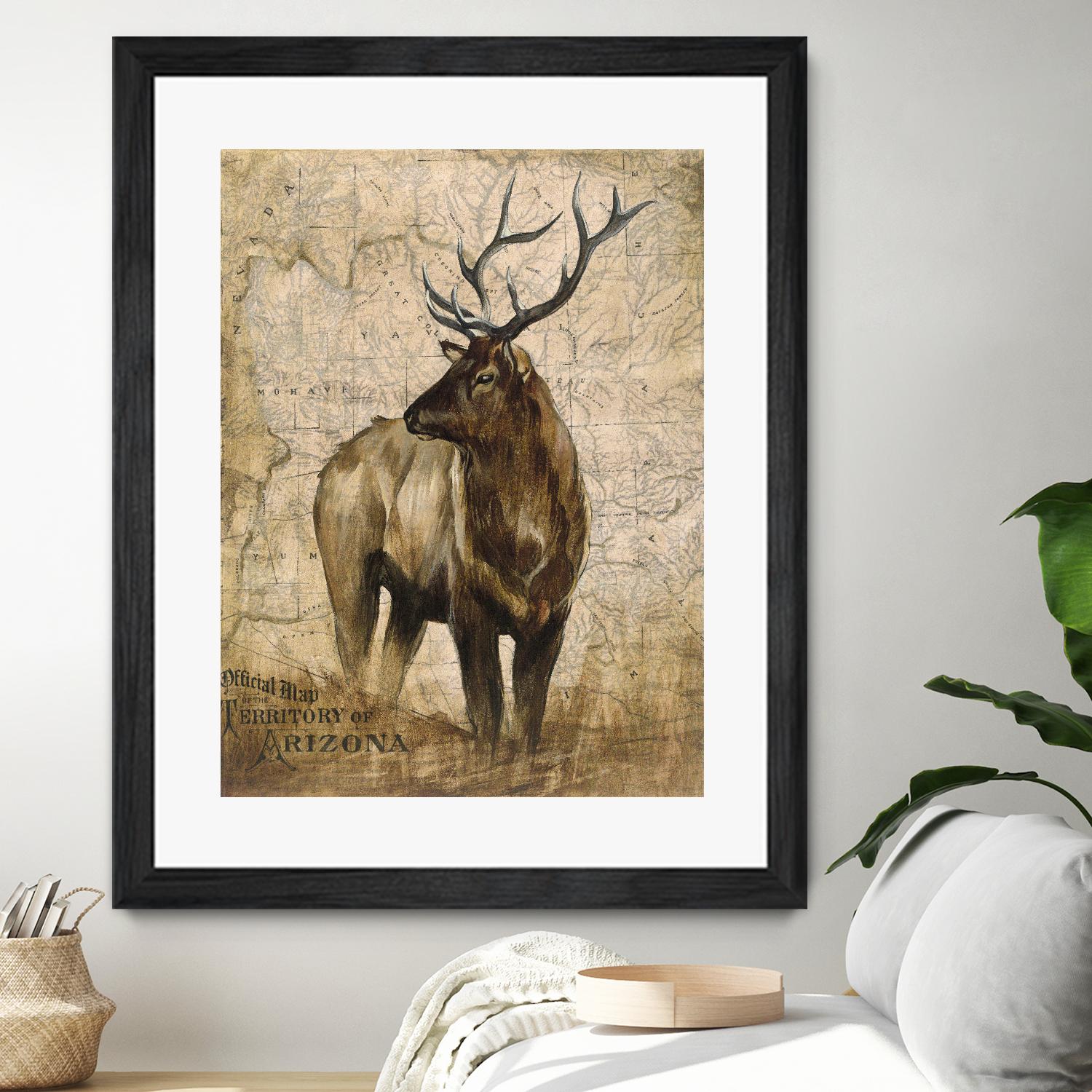 Native Spirit 2 by Elizabeth Hope on GIANT ART - beige animals