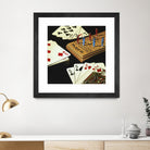 Cribbage by Ray Pelley on GIANT ART - white leisure