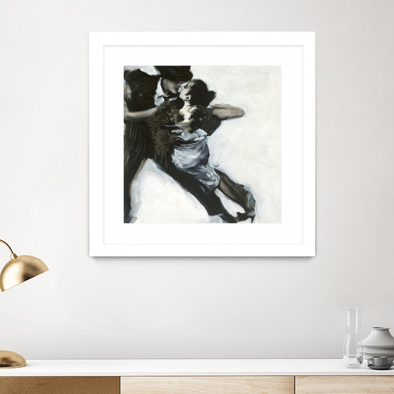 The Embrace by Marysa Burr on GIANT ART - black music - dance