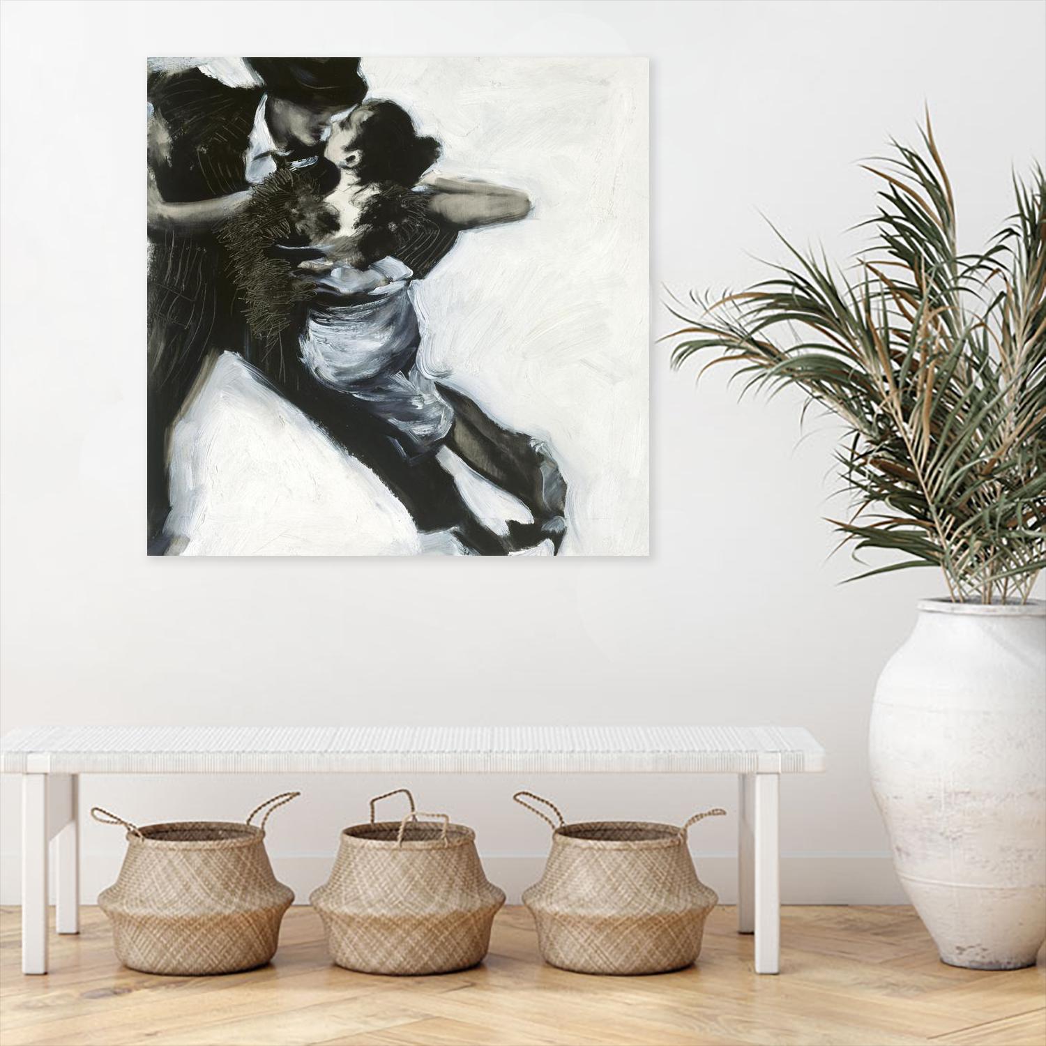 The Embrace by Marysa Burr on GIANT ART - black music - dance