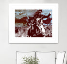 Americana 3 by JB Hall on GIANT ART - blue country look