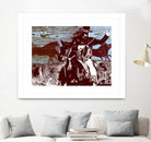 Americana 3 by JB Hall on GIANT ART - blue country look