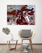 Americana 3 by JB Hall on GIANT ART - blue country look