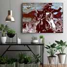 Americana 3 by JB Hall on GIANT ART - blue country look