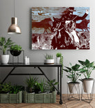 Americana 3 by JB Hall on GIANT ART - blue country look