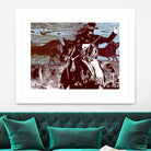 Americana 3 by JB Hall on GIANT ART - blue country look