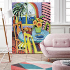 Bayview 2 by David Dauncey on GIANT ART - yellow contemporary