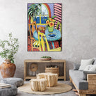 Bayview 2 by David Dauncey on GIANT ART - yellow contemporary