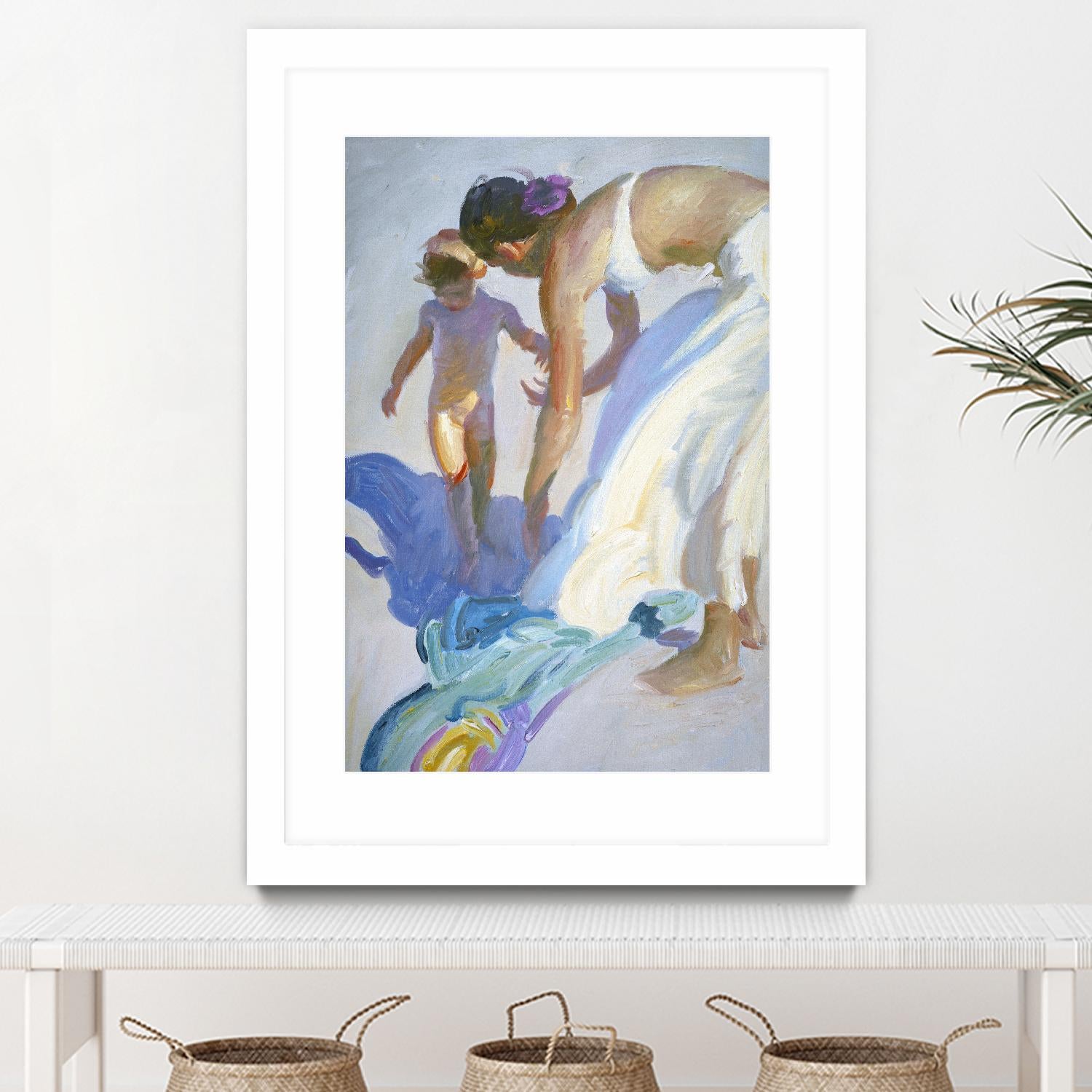 Guidance by John Asaro on GIANT ART - purple sea scene