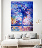 Fire Bird Reheasal by John Asaro on GIANT ART - blue music - dance