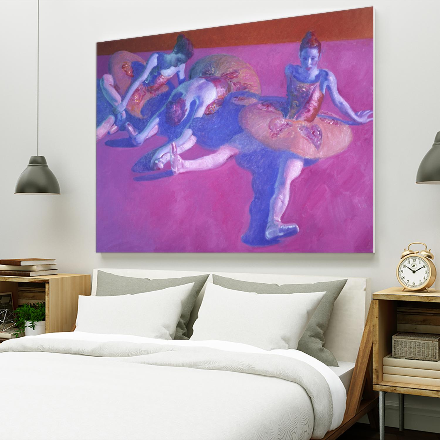 Resting by John Asaro on GIANT ART - purple music - dance