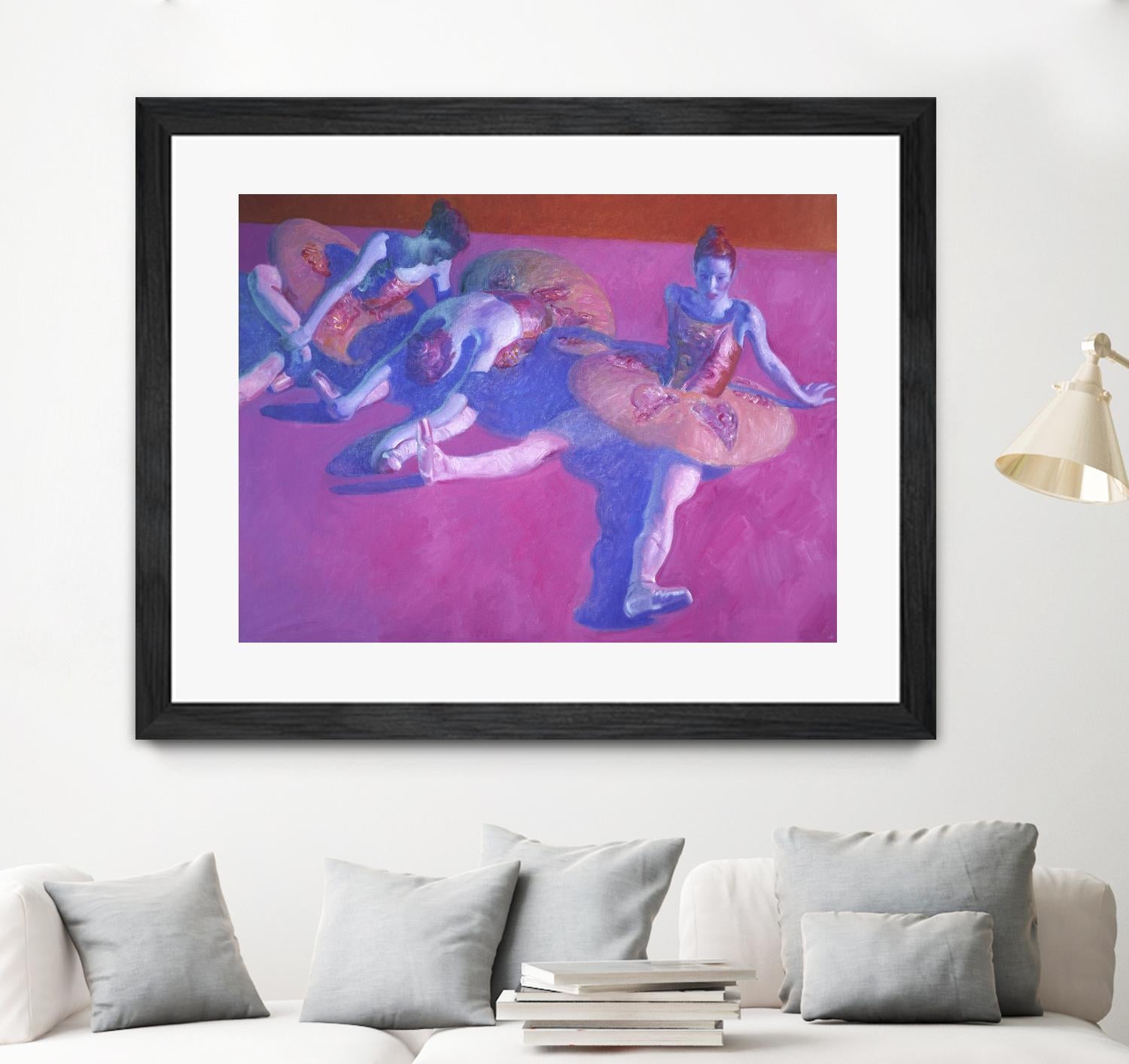 Resting by John Asaro on GIANT ART - purple music - dance