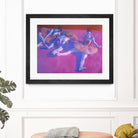 Resting by John Asaro on GIANT ART - purple music - dance