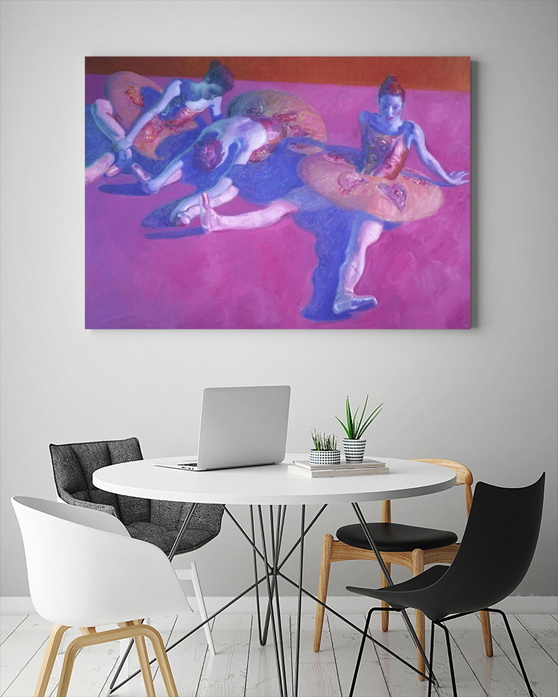 Resting by John Asaro on GIANT ART - purple music - dance