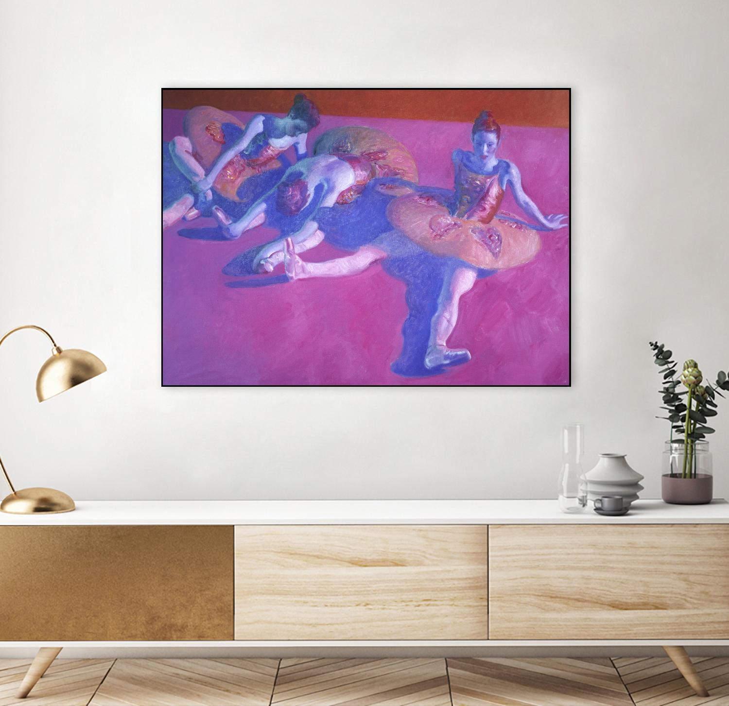 Resting by John Asaro on GIANT ART - purple music - dance