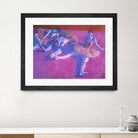 Resting by John Asaro on GIANT ART - purple music - dance