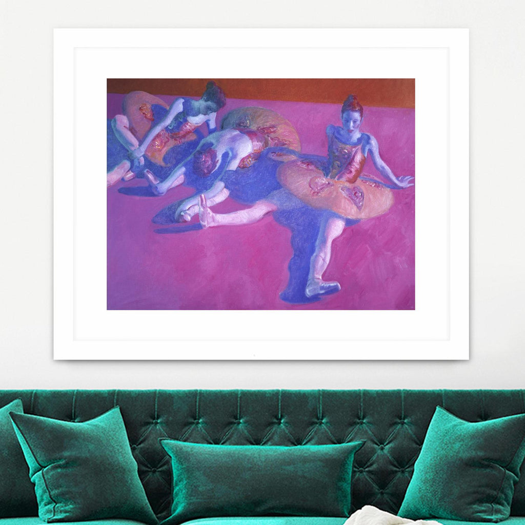 Resting by John Asaro on GIANT ART - purple music - dance