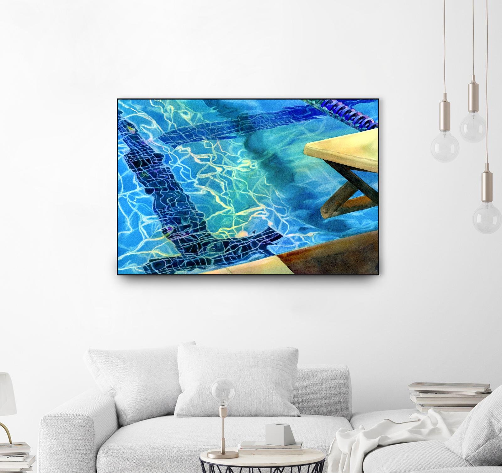 Between the Lanes by Terri Hill on GIANT ART - beige leisure