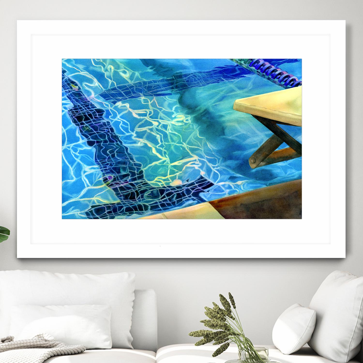 Between the Lanes by Terri Hill on GIANT ART - beige leisure