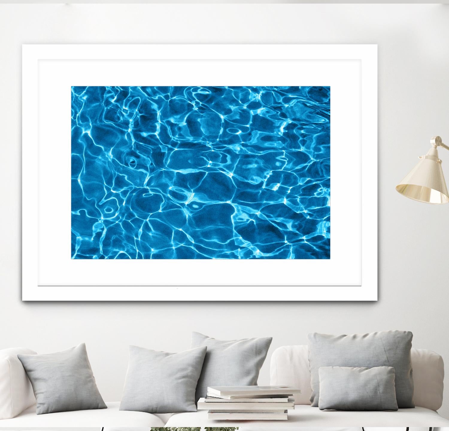Pool 6 by CJ Elliott on GIANT ART - white sea scene