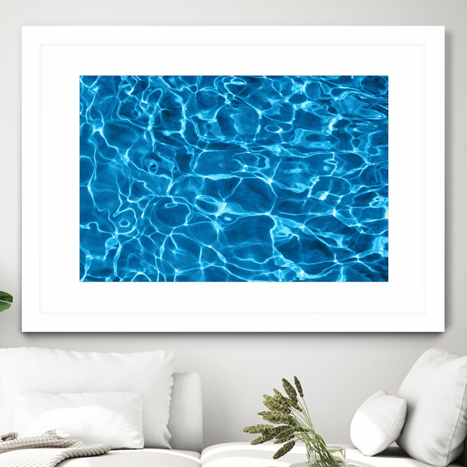 Pool 6 by CJ Elliott on GIANT ART - white sea scene
