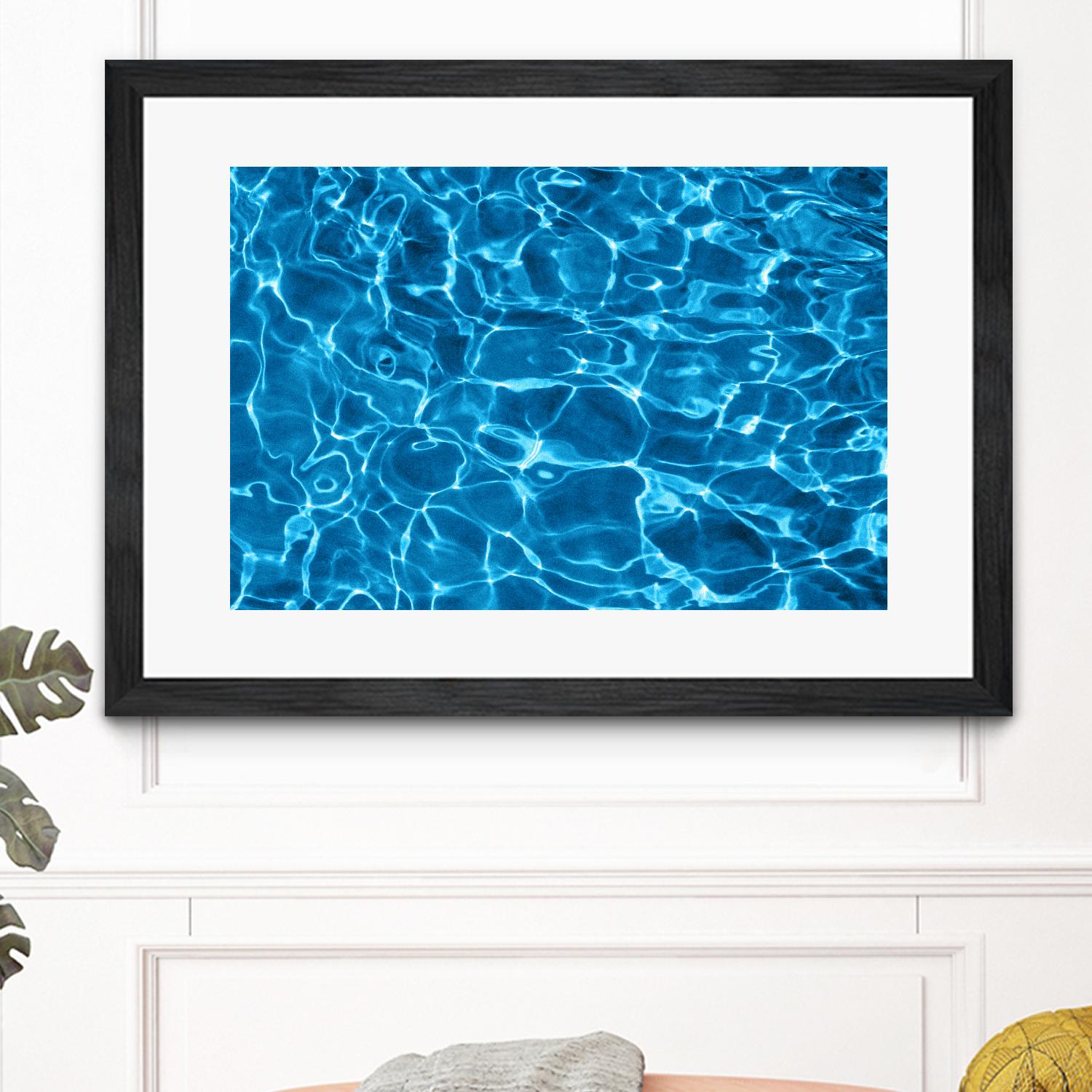 Pool 6 by CJ Elliott on GIANT ART - white sea scene