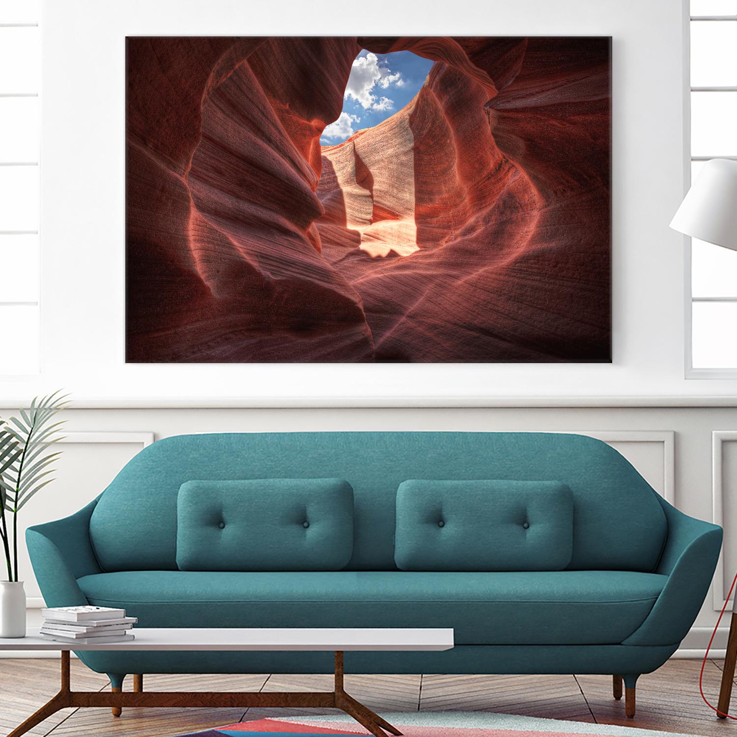 Antelope Canyon by Jamie Cook on GIANT ART - brown landscape