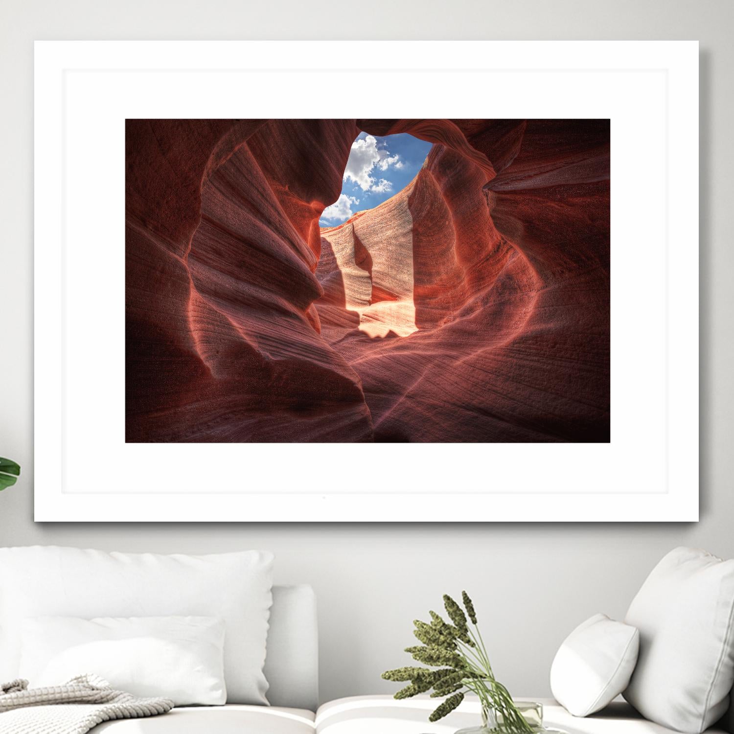 Antelope Canyon by Jamie Cook on GIANT ART - brown landscape