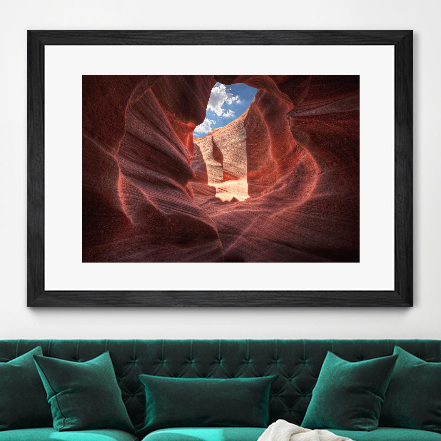 Antelope Canyon by Jamie Cook on GIANT ART - brown landscape