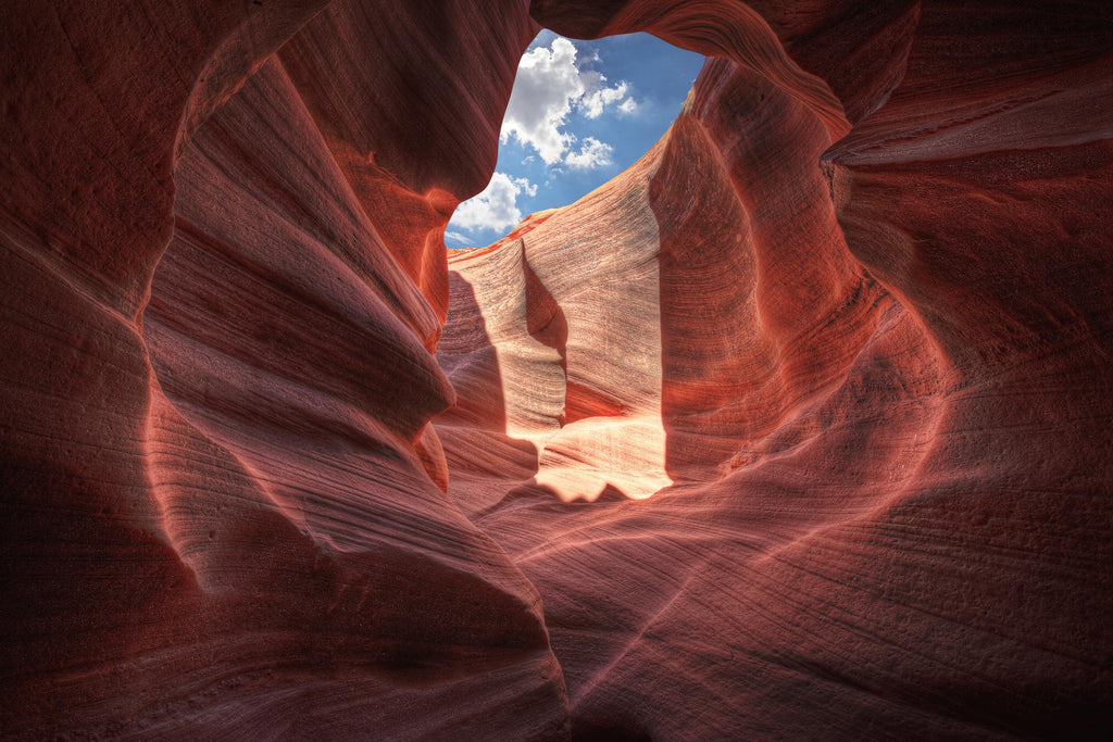 Antelope Canyon par Jamie Cook sur GIANT ART - paysage marron