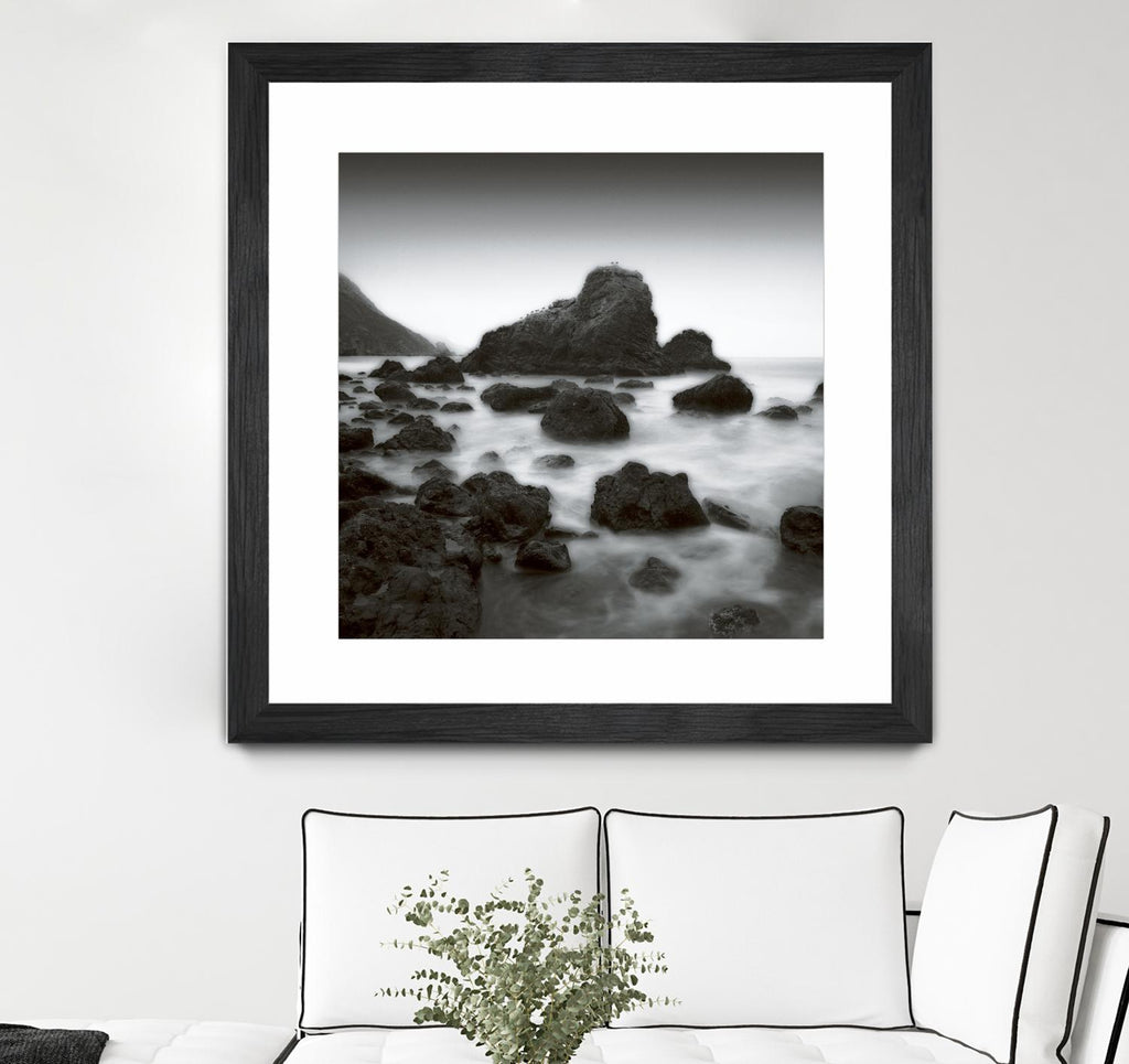 Ocean Rocks Muir Beach by Jamie Cook on GIANT ART - white sea scene