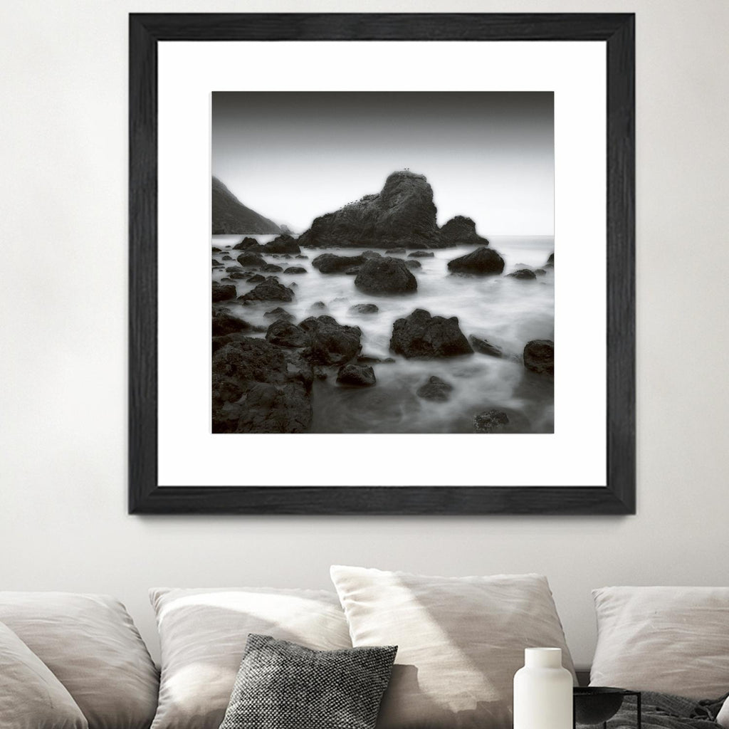 Ocean Rocks Muir Beach by Jamie Cook on GIANT ART - white sea scene