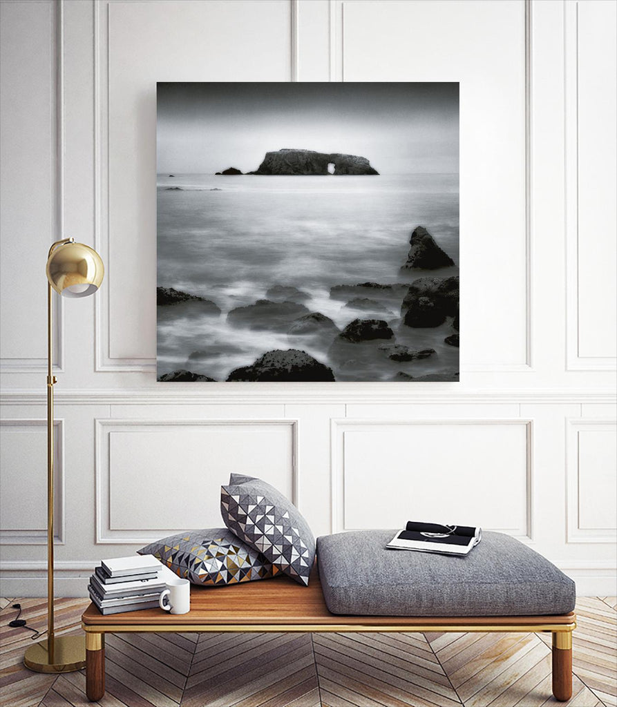 Pile de mer par Jamie Cook sur GIANT ART - scène de mer blanche