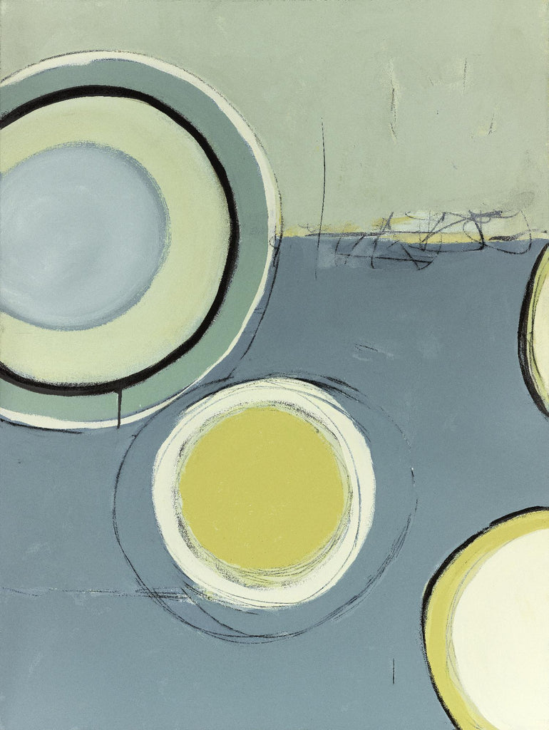 Circle Series 13 par Christopher Balder sur GIANT ART - vert abstrait