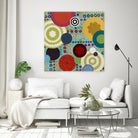 Fiesta 1 by Lisa Kesler on GIANT ART - red contemporary