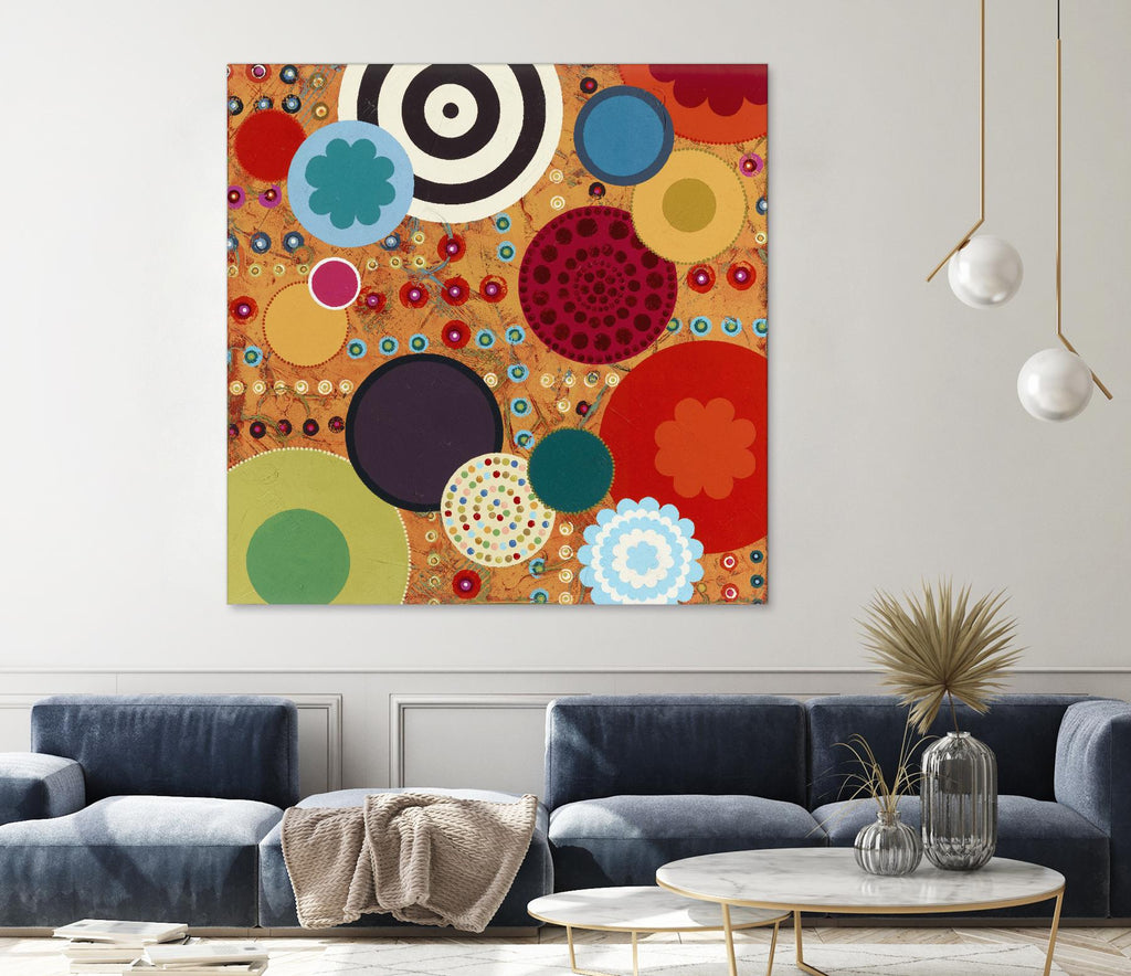 Fiesta 2 by Lisa Kesler on GIANT ART - red contemporary