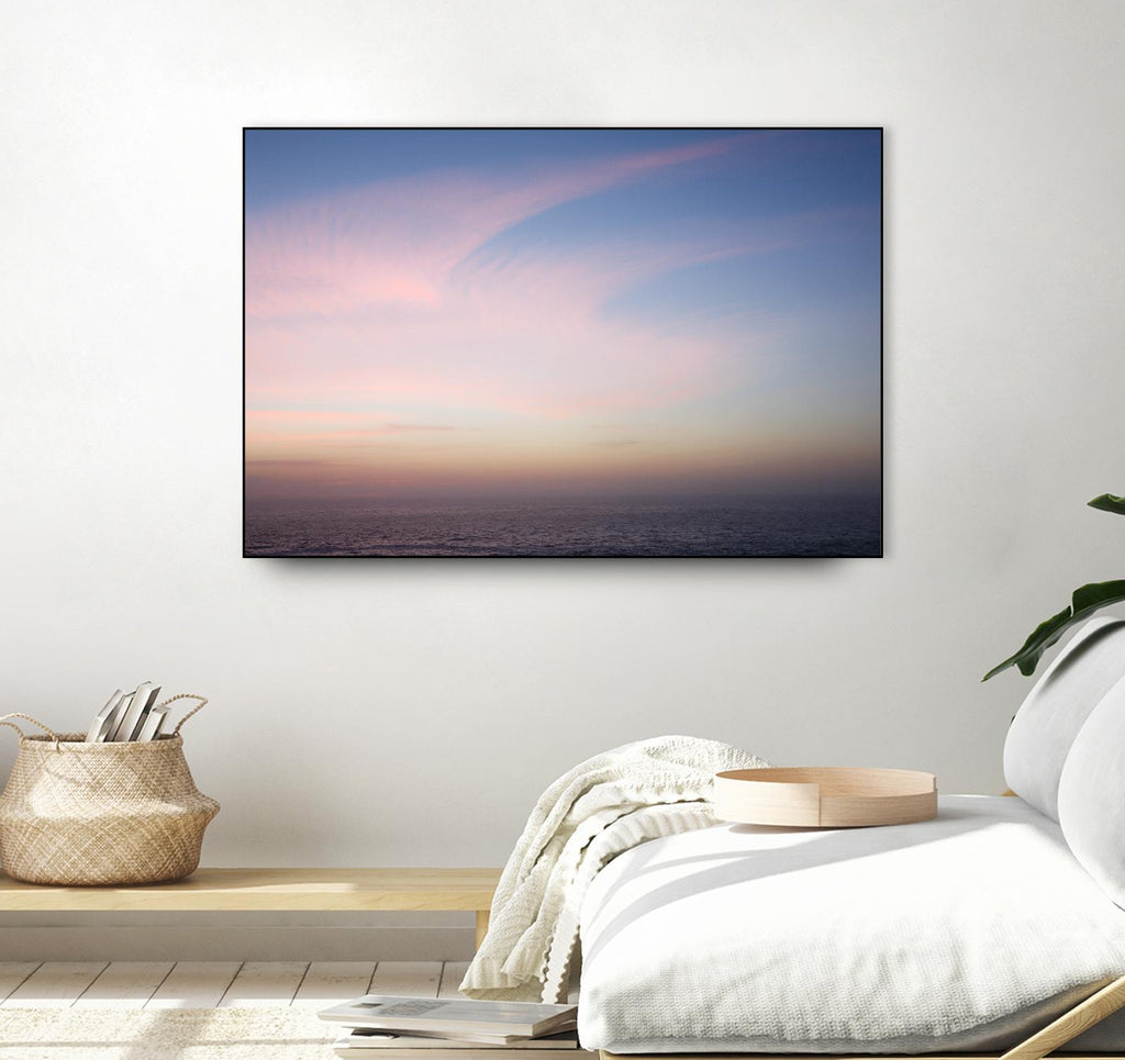 Ocean and Sky 1 by Acer Images on GIANT ART - pink landscape