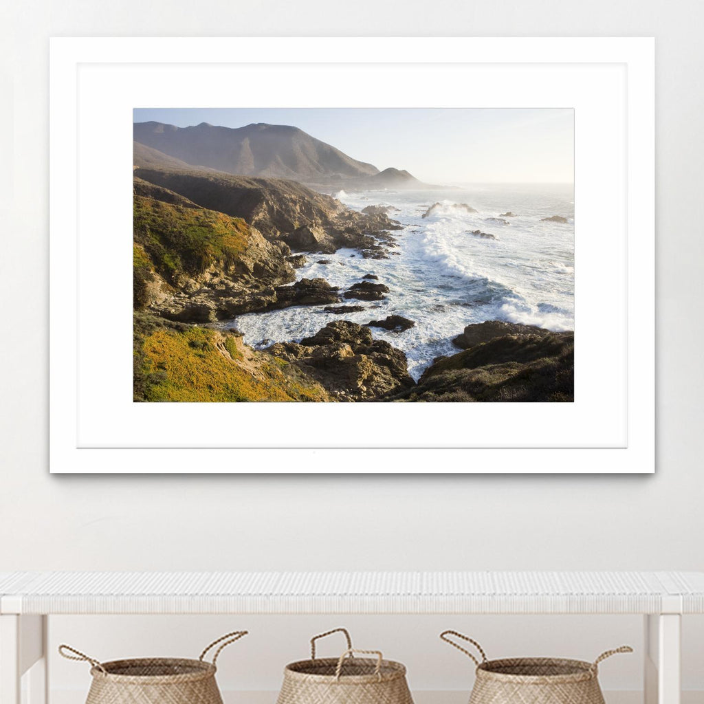 Big Sur Wave 2 by Acer Images on GIANT ART - white landscape