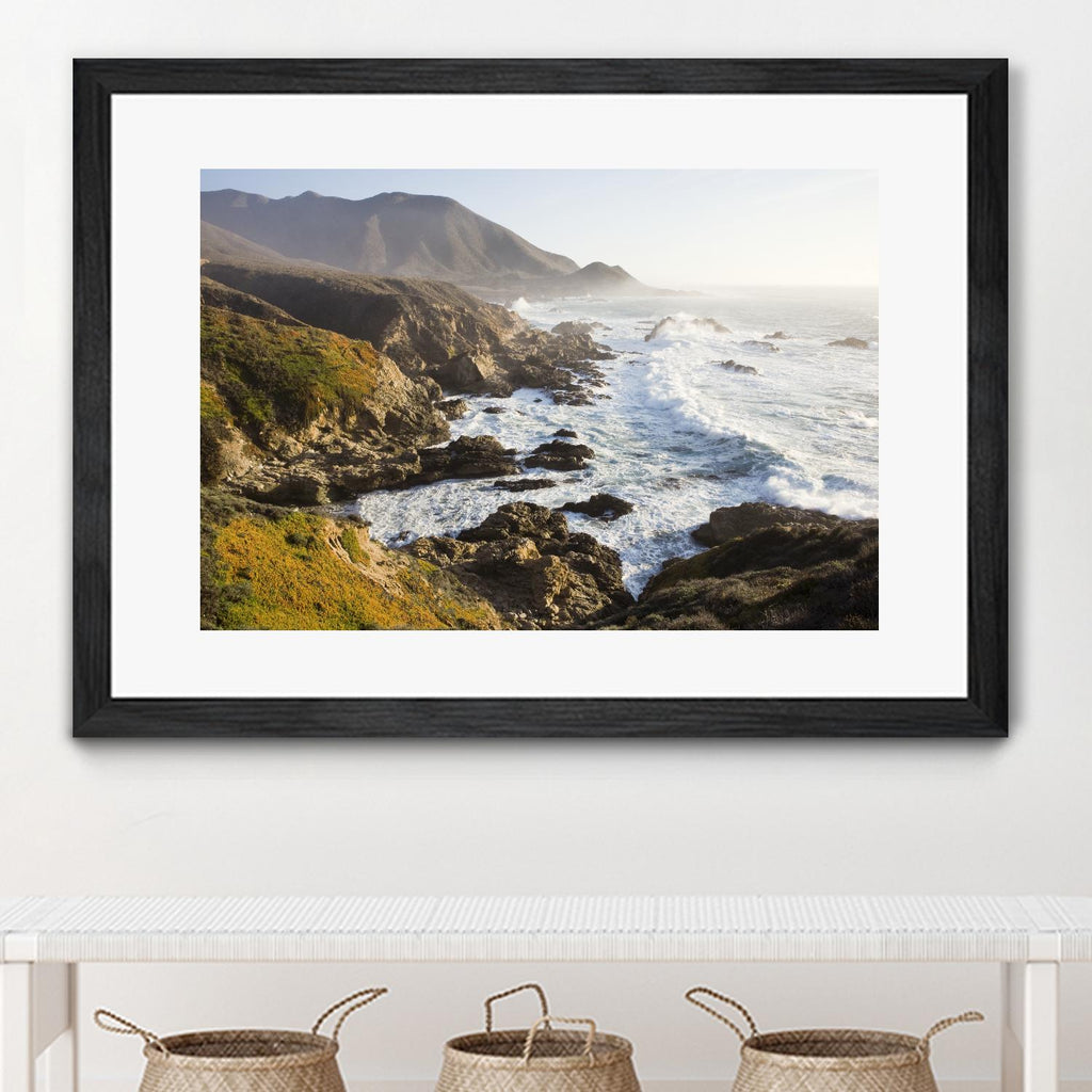Big Sur Wave 2 by Acer Images on GIANT ART - white landscape