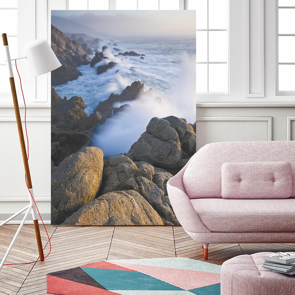 Big Sur Wave 3 by Acer Images on GIANT ART - white landscape