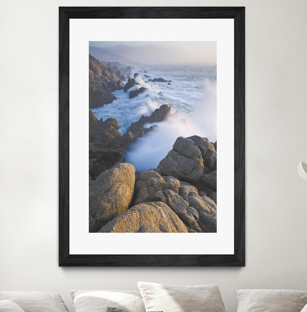 Big Sur Wave 3 by Acer Images on GIANT ART - white landscape