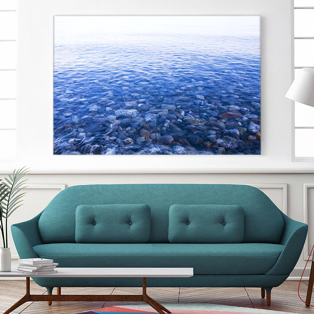 Eau d'Alaska par Acer Images sur GIANT ART - scène de mer blanche