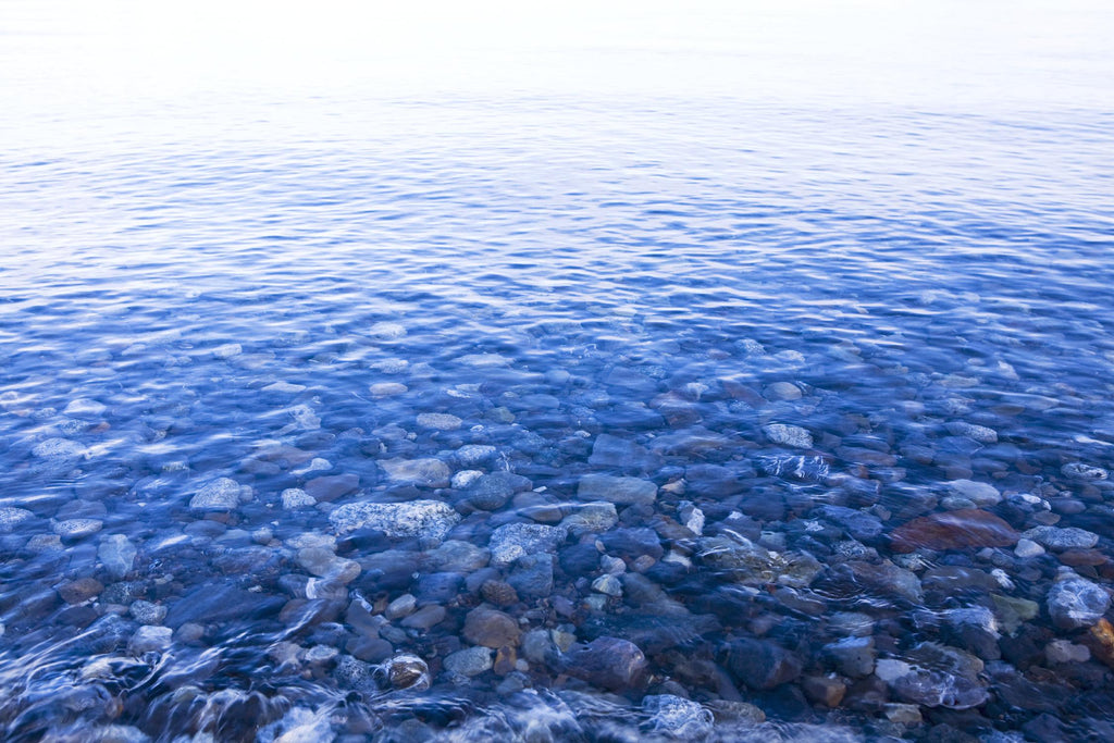 Alaska Water by Acer Images on GIANT ART - white sea scene
