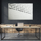 Happily by Amy Smith on GIANT ART - white photo art