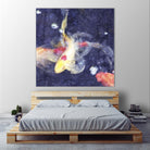 Koi 3 by Thea Schrack on GIANT ART - pink animals