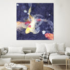 Koi 3 by Thea Schrack on GIANT ART - pink animals