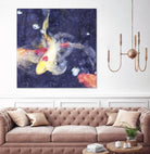 Koi 3 by Thea Schrack on GIANT ART - pink animals