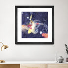 Koi 3 by Thea Schrack on GIANT ART - pink animals